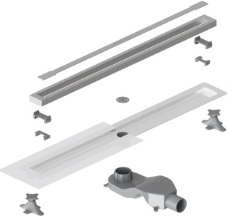 Душевой лоток Boheme Premium Trendy 983-80-CR 80см хром